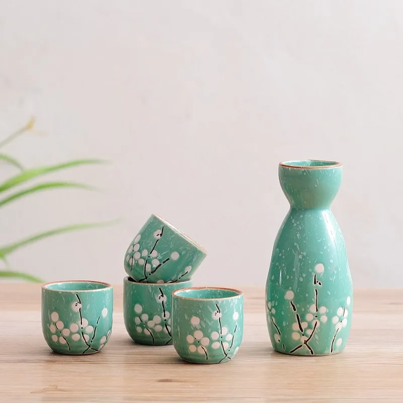 Японский стиль набор посуды для Вина Керамический флакон с чашки Саке посуда