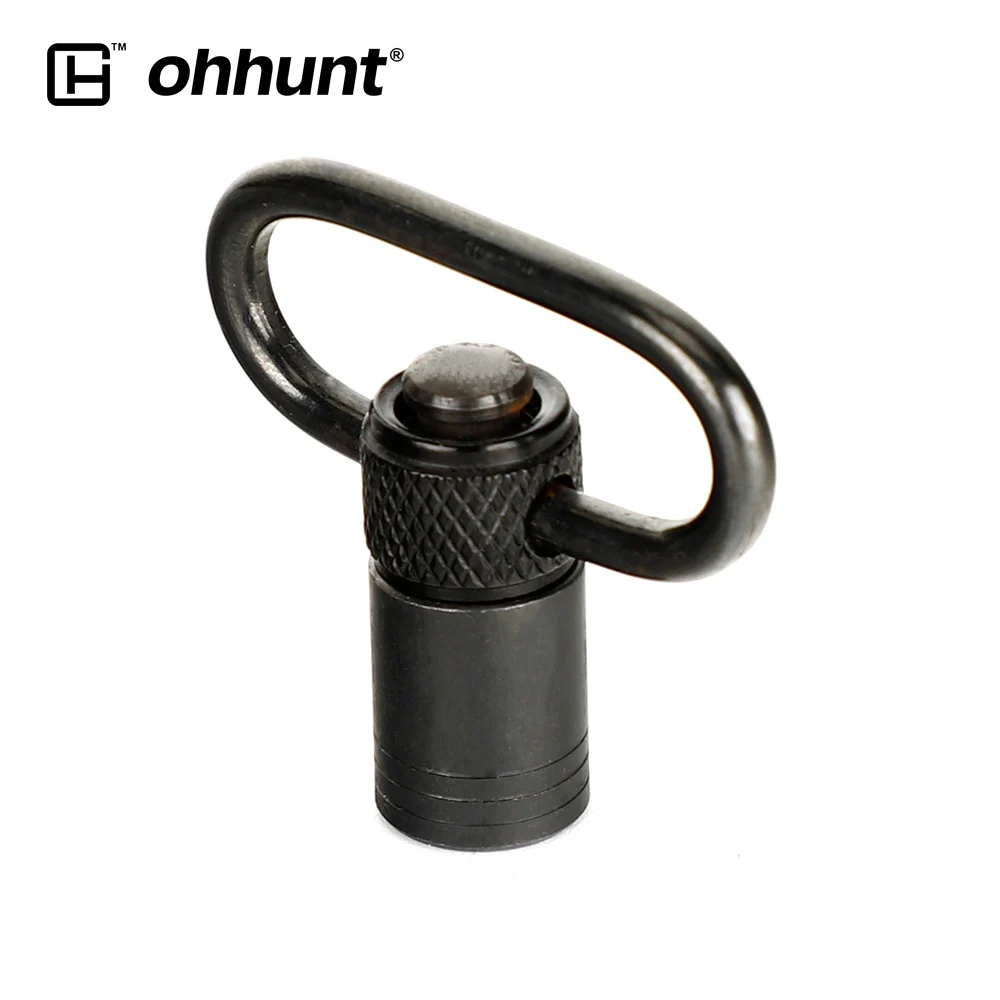 Ohhunt 1 дюйм QD регулируемая стропа Вертлюги для большинства болтов тактическая