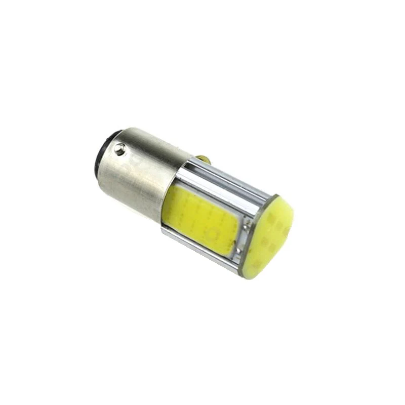 Светодиодная лампа 1156BA15S/1157 4 лицевая COB 42 светодиода белый свет DC12V купол гирлянда