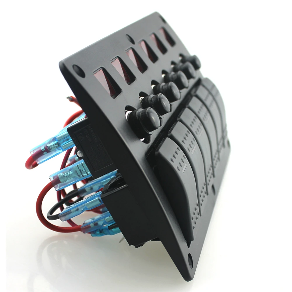 Новый автомобильный Морской Электрический 6 банд красный светодиодный