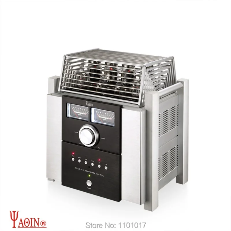 YAQIN MS 120 KT120 push pull ламповый усилитель HIFI EXQUIS TUNG SOL с пультом дистанционного