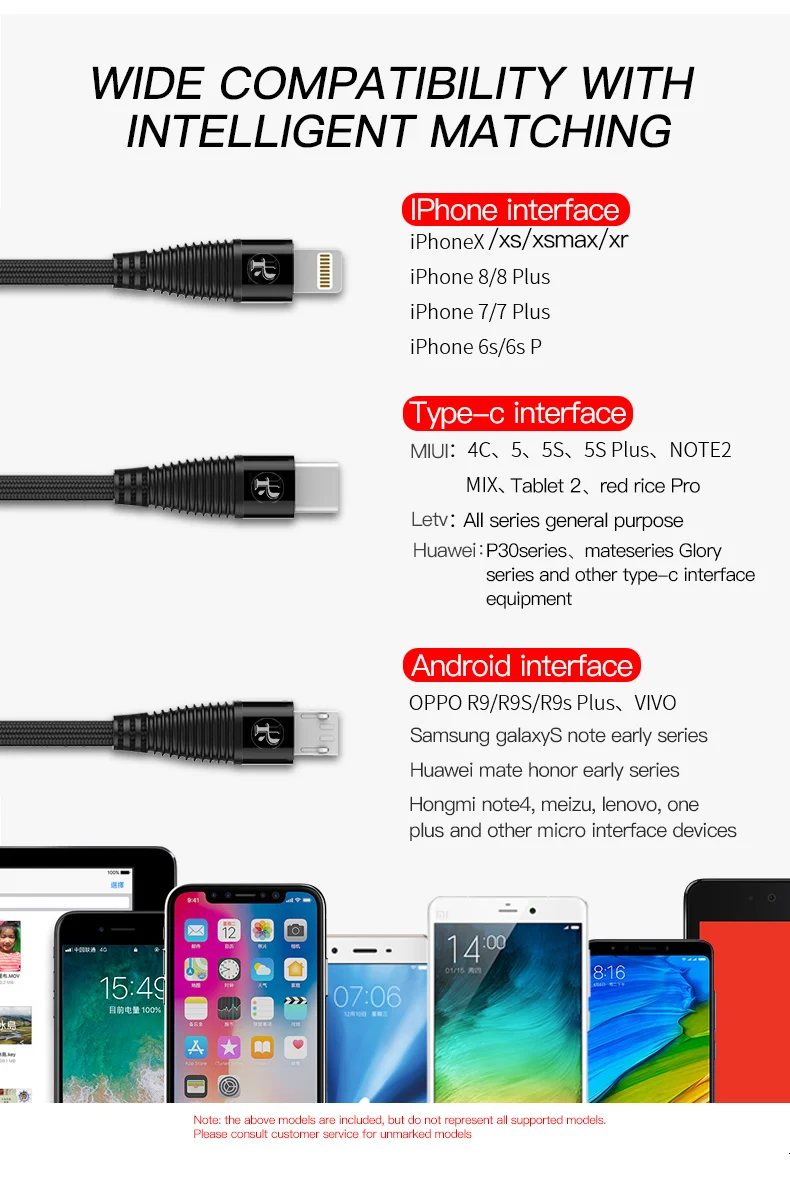 IPAKY 3 в 1 USB кабель 3A для мобильного телефона Micro usb type C зарядный кабель для iPhone XR XS Max X huawei кабель для быстрой зарядки данных