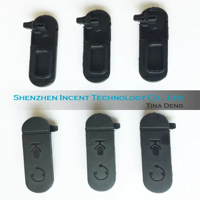 VOIONAIR 20pcs/lot Dust Cover Earphone Jack Cover For Motorola XIR P3688 DEP450 Radio