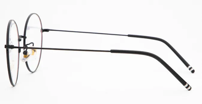Очки для близорукости с металлической отделкой очки оправа круглыми линзами