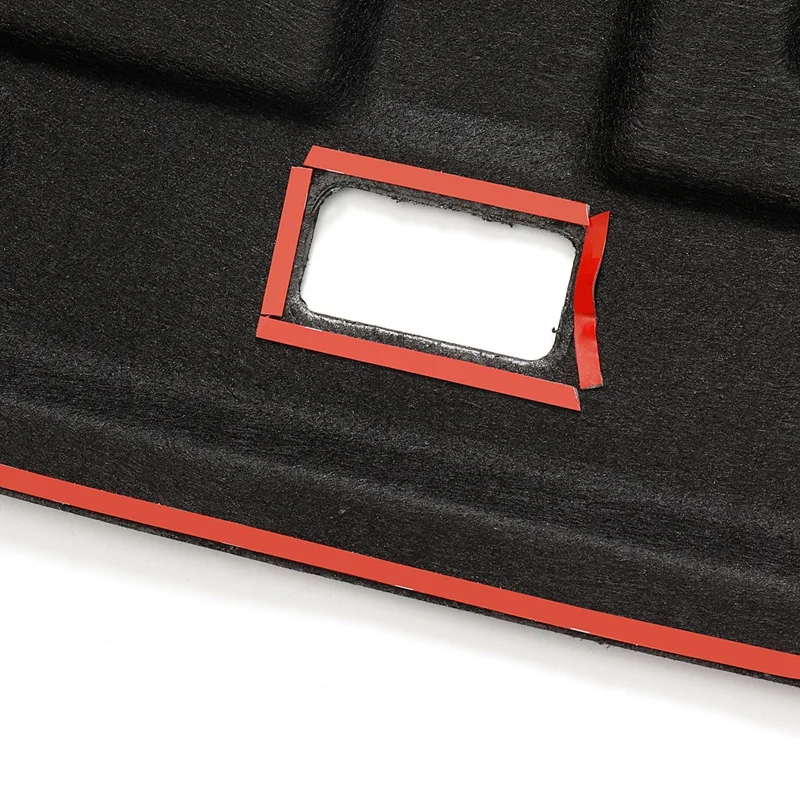 Автомобильный задний багажник звукоизолированный хлопковый коврик