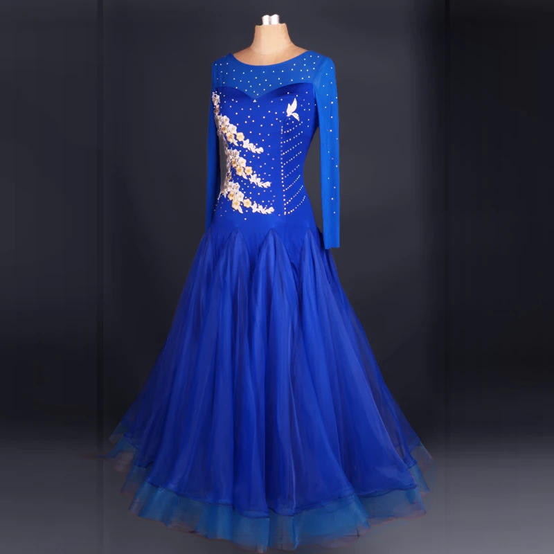 Женское платье для бальных танцев стандартные костюмы женщин стандартное