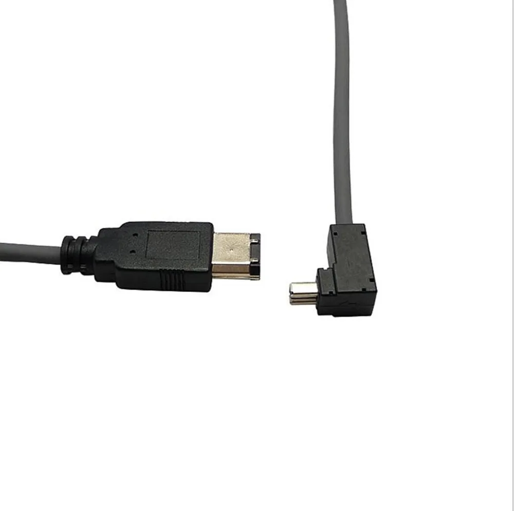 Провод огня приводит 5 футов 1 м IEEE 1394 FireWire ILink DV кабель 6 Pin к 90 Угол 4 шнур|Кабели