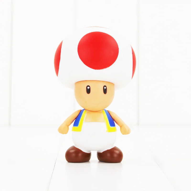 21 стиль 8-15 см Super Mario Bros Луиджи, Марио, Йоши Goomba Bowser Wario Donkey Kong Toad Toadette фигурка ПВХ игрушки, куклы