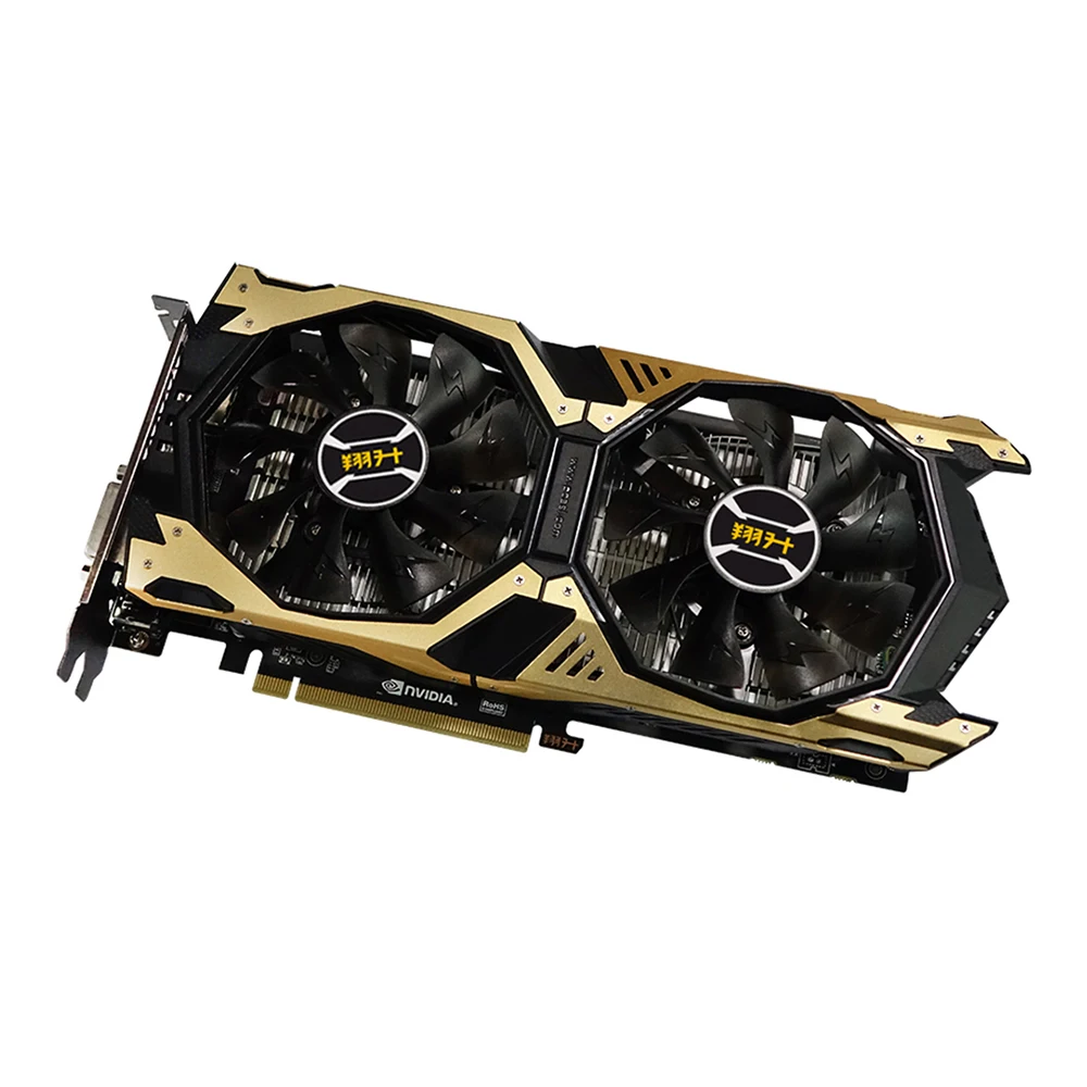ASL Графика карты GTX1050Ti Fighter 4 г 128bit GDDR5 NVIDIA DirectX 14nm 7008 мГц 1290 1392 768 единиц видеокарта