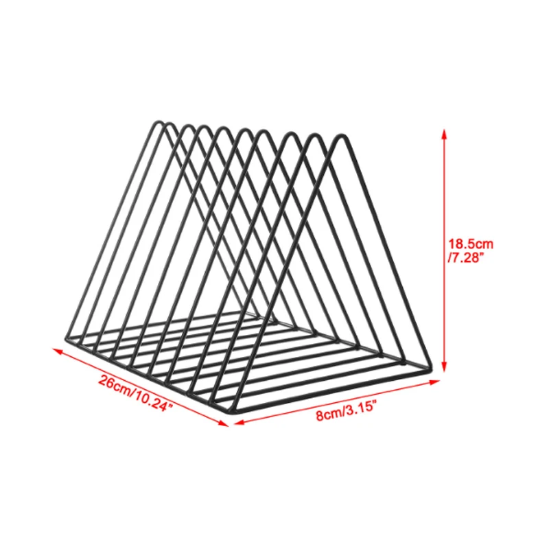 New Self Adhesive Bathroom Shelves European Books Reading rack Organizer Office Storage Iron Basket Magazine Book Holder | Дом и сад