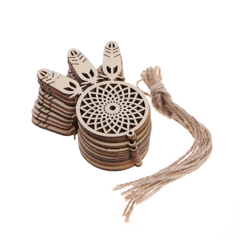 10 шт. деревянные декоративные перья в форме Ловца снов| |