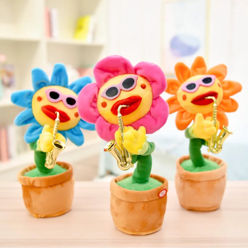 Новинка кляп игрушечные приколы розыгрыши с рисунком &quotПодсолнух&quot на гитаре