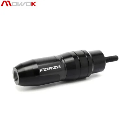 Black Для Honda FORZA 300 FORZA 250 MF08 MF 08 аксессуары для мотоциклетной рамы слайдер анти Краш шапки выхлопные ползунки - Цвет: Black