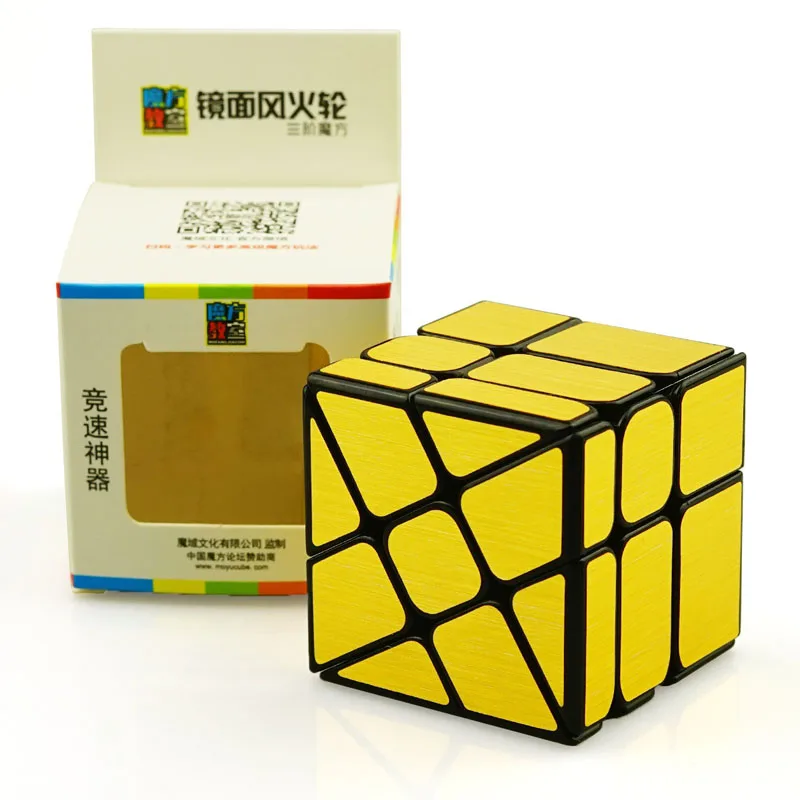 3x3x3 головоломка куб Зеркальная Наклейка пазл взрослые детские развивающие