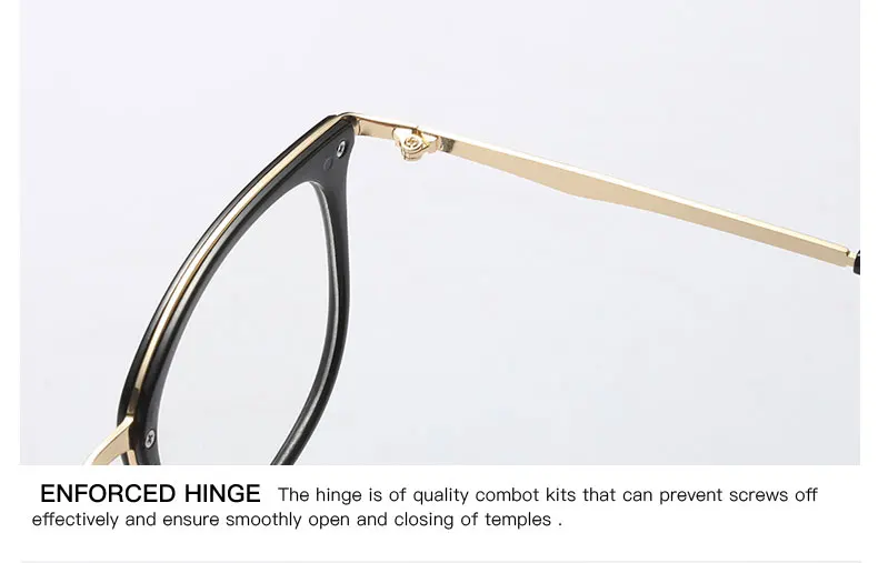 YDO New Optical Glasses Frame Women Round Glasses Frames Female Prescription Vintage Acetate Ultralight Clear Reading Glasses