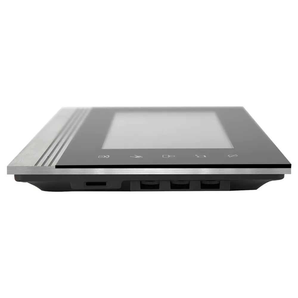 2017 новейший 7 дюймовый tft lcd экран металлический внутренний монитор видео телефон