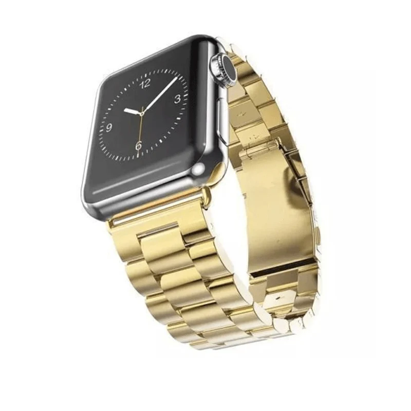 Mdnen 42 мм 38 мм металлический браслет из нержавеющей стали для Apple Watch, сменный ремешок для часов iWatch Series 3 2 1