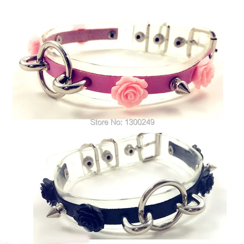 Ожерелье чокер в стиле Харадзюку модное пикантное кожаное ожерелье панк с