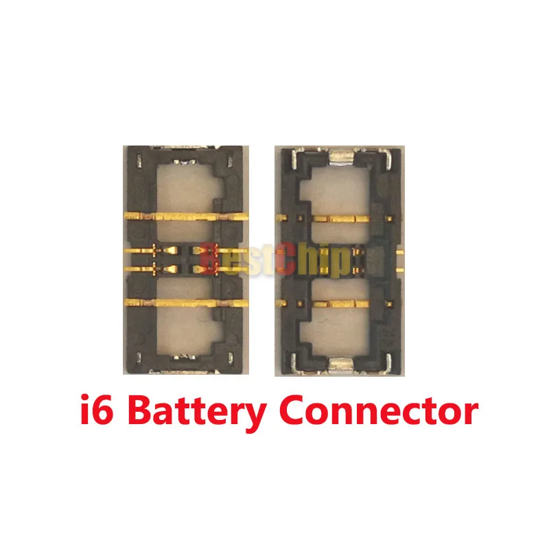 10 шт./лот оригинальный разъем FPC для батареи J2523 iPhone 6 6G 4. 7 дюймов на материнской