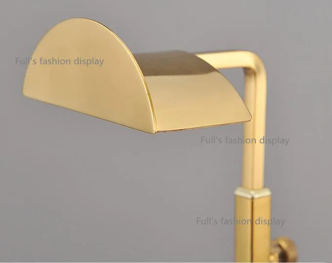 Бесплатная доставка стойка регулируемая титановая Золотая сумка стенд из