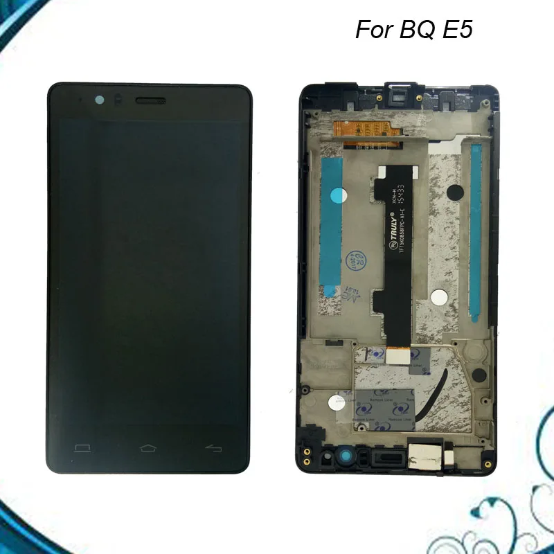 Полный ЖК дисплей для BQ Aquaris E5 0858 0760 0759 0982 версия LCD + кодирующий преобразователь