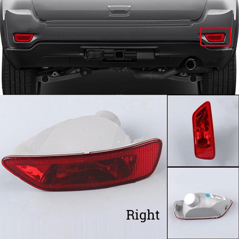 1 шт. красный задний противотуманный светильник с правой стороны для Jeep Compass