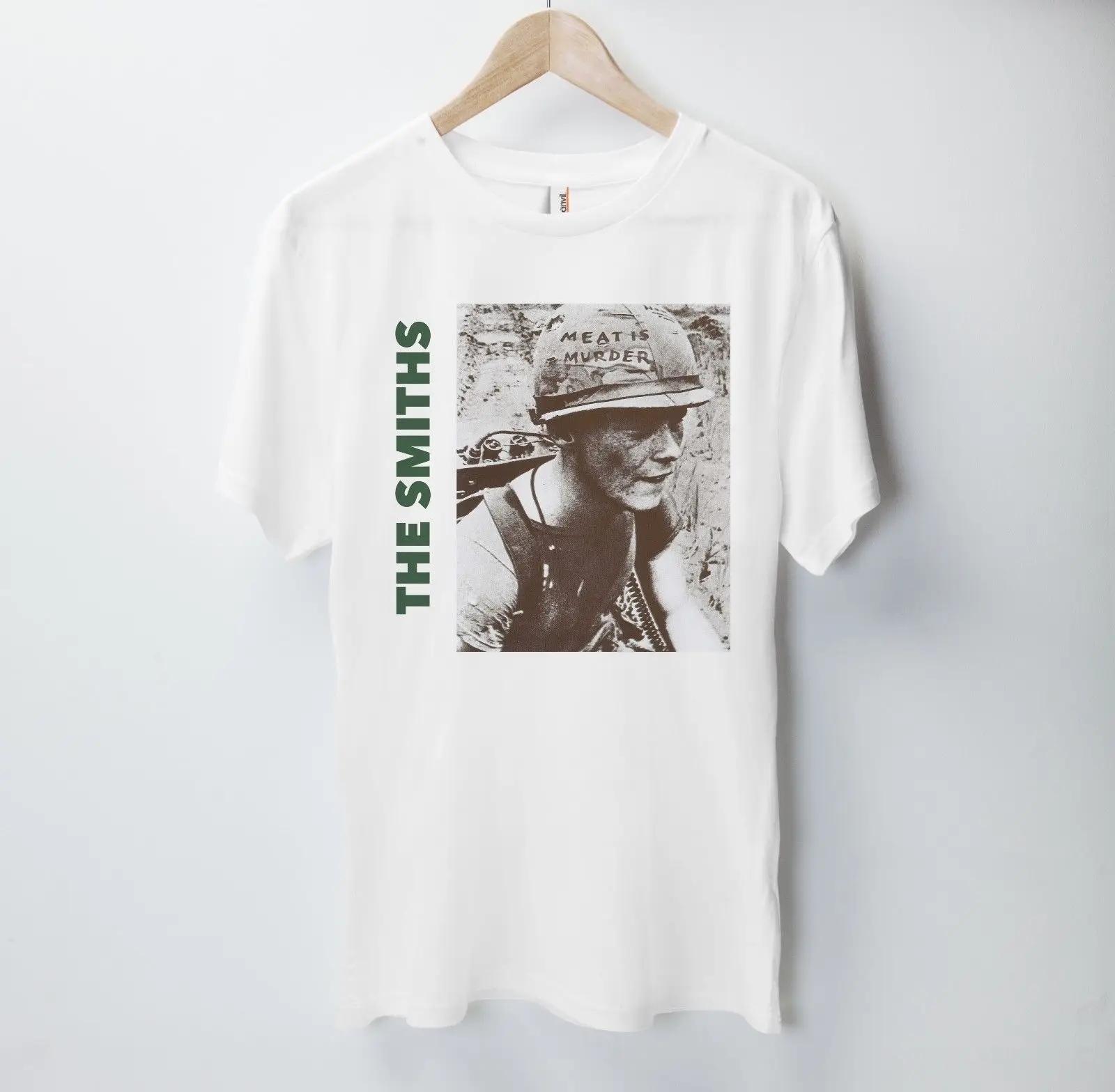 2019 модная футболка Smiths Топ английская рок группа Meat Is Murder 1985 Morrissey Marr Tee Hoody|Мужские