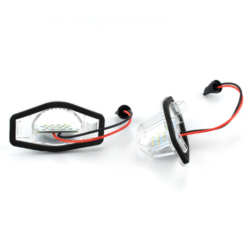 2X свободная ошибка 18 1210 SMD светильник номерной знак для Honda CR V подходит фонаря Jazz