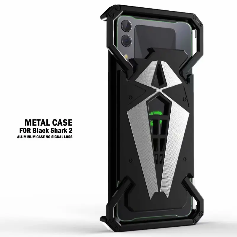

Luxury Shockproof Aluminum Metal Armor Ring Case For Xiaomi 11 9 8 se Lite Blackshark 3 3s Pro Aluminium Bumper Case Frame Cover