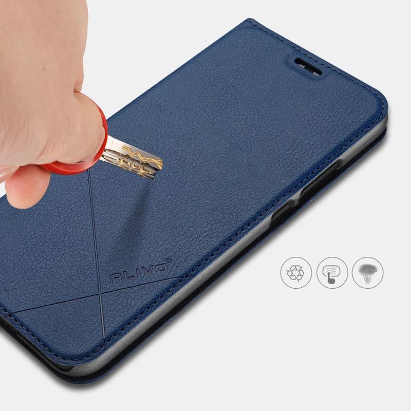 Alivo Case for Huawei Nova 3 Luxury PU Leather nova 3i Phone Flip Cover P Smart Plus Card Holder | Мобильные телефоны и