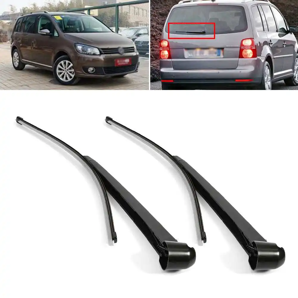 HLEST Автомобильный задний стеклоочиститель рычаг и лезвие для VW Golf 2003 2015|rear windshield
