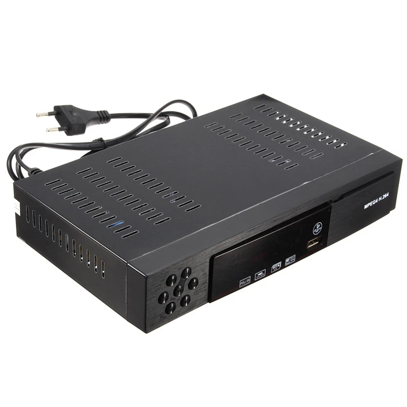 LEORY DVB-T2+ S2 видео вещания спутниковый ТВ приемник коробка HD 1080P HD ТВ композитный цифровой высокой четкости приемник ЕС/Великобритания Разъем
