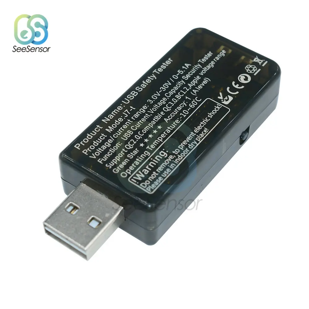 USB детектор с ЖК дисплеем 3 30 в|Измерители тока| |
