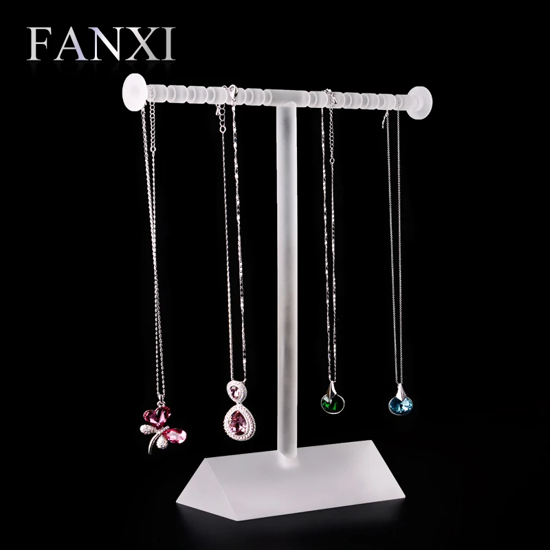 FANXI фантастическое ожерелье Дисплей подставка держатель Матовый акриловый