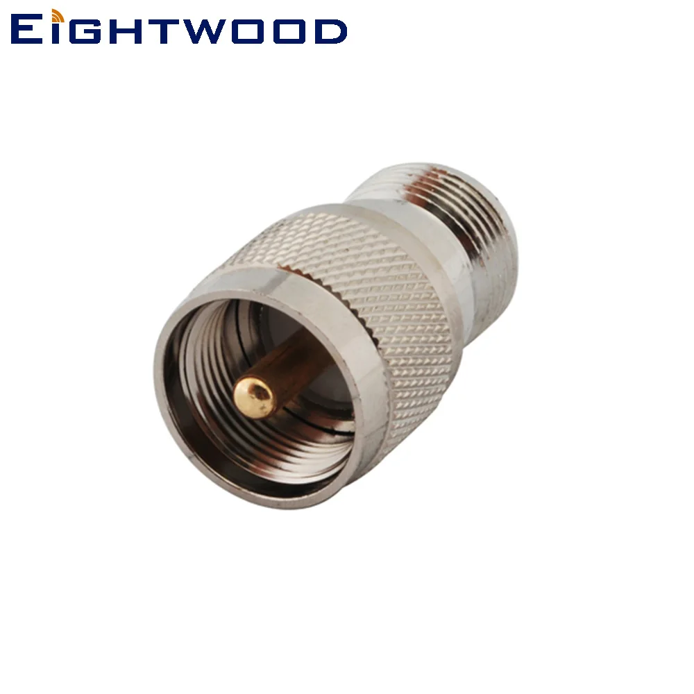 Eightwood 5 шт. N в UHF SO 239 Автомобильная радиоантенна адаптер разъем гнездо PL259 штекер RF