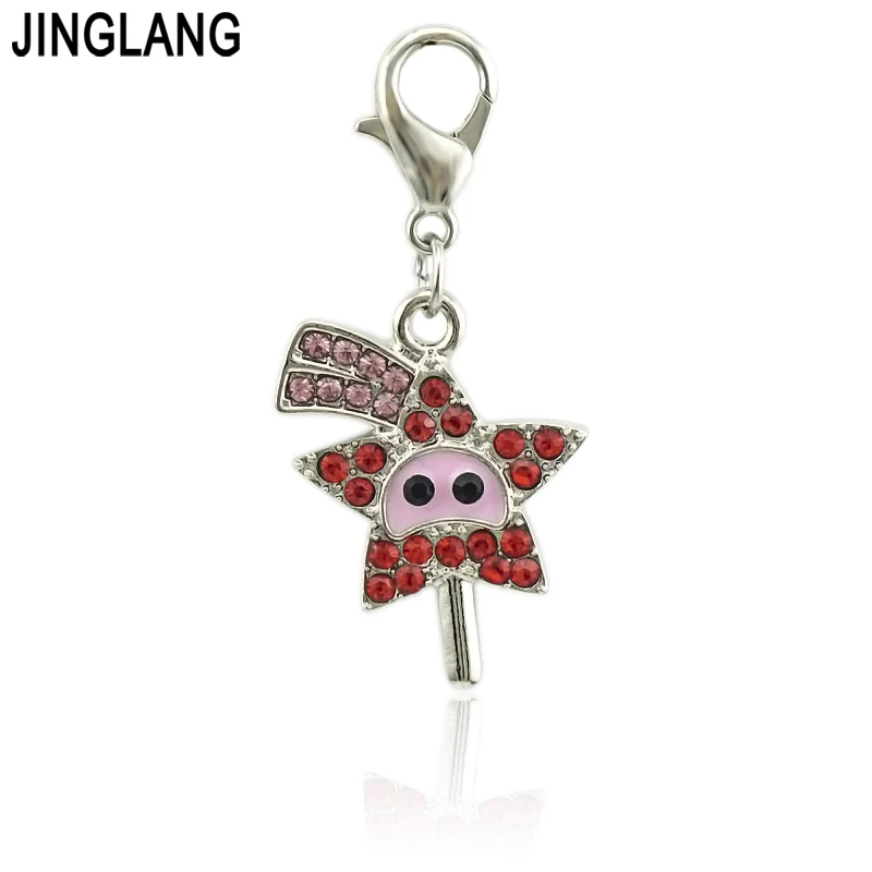 Модные подвески JINGLANG прелестные из сплава в виде пентаграммы подвеска для