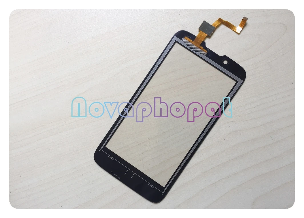 Novaphopat 4 5 дюймовый черный/белый сенсорный экран для Lenovo A328 A328t дигитайзер сменная
