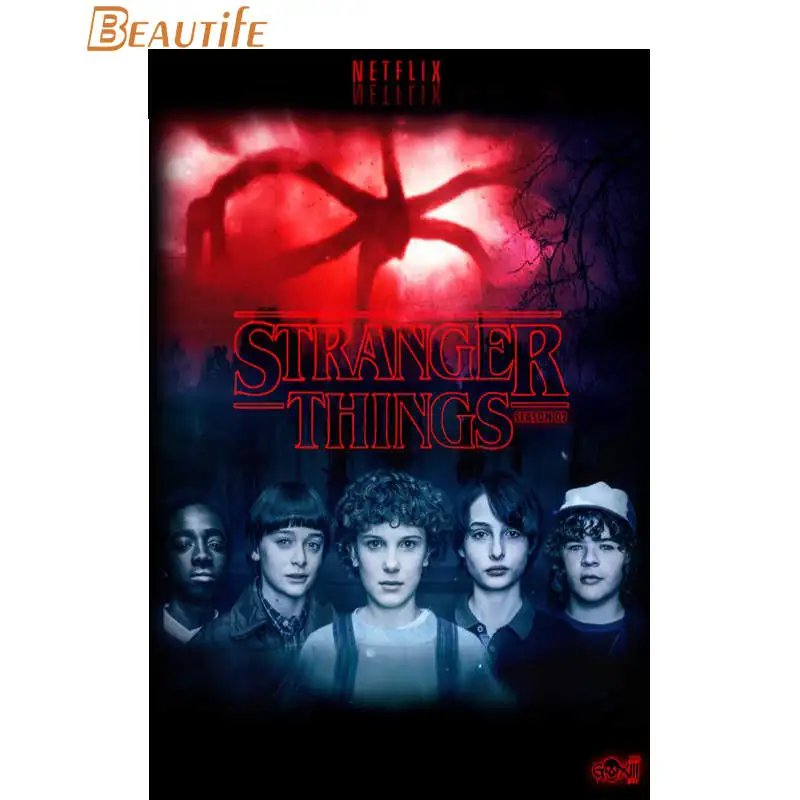 Горячая Распродажа постер на заказ очень странные дела украшение для дома модный