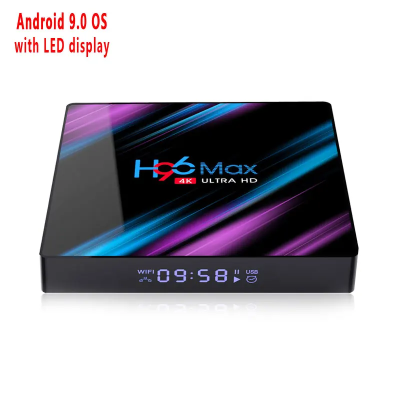 H96 Max RK3318 OTT Smart TV Box Android 9 0 HD 2/4 ГБ + 16/32/64 4k телеприставка|ТВ-приставки и медиаплееры| |