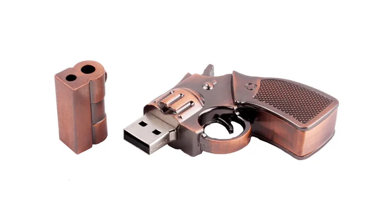 JASTER в форме оружия USB флэш-накопитель складной usb-накопитель Пистолет Стиль 8 ГБ 16 ГБ 32 ГБ USB 2,0 карта памяти