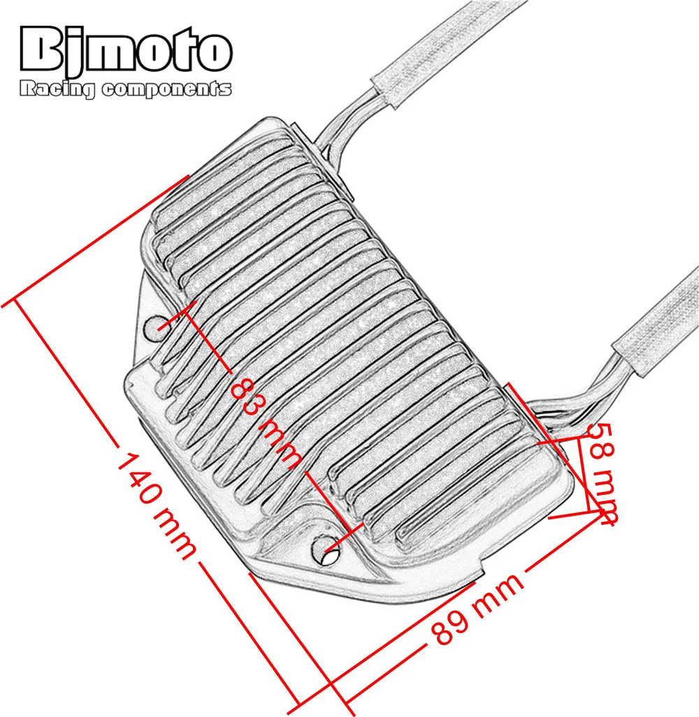 Выпрямитель регулятора BJMOTO Moto 74631-04 для Davidson Dyna Low Rider Super Wide Glide EFI FXDLI FXDL FXD FXDX FXDC FXDP |