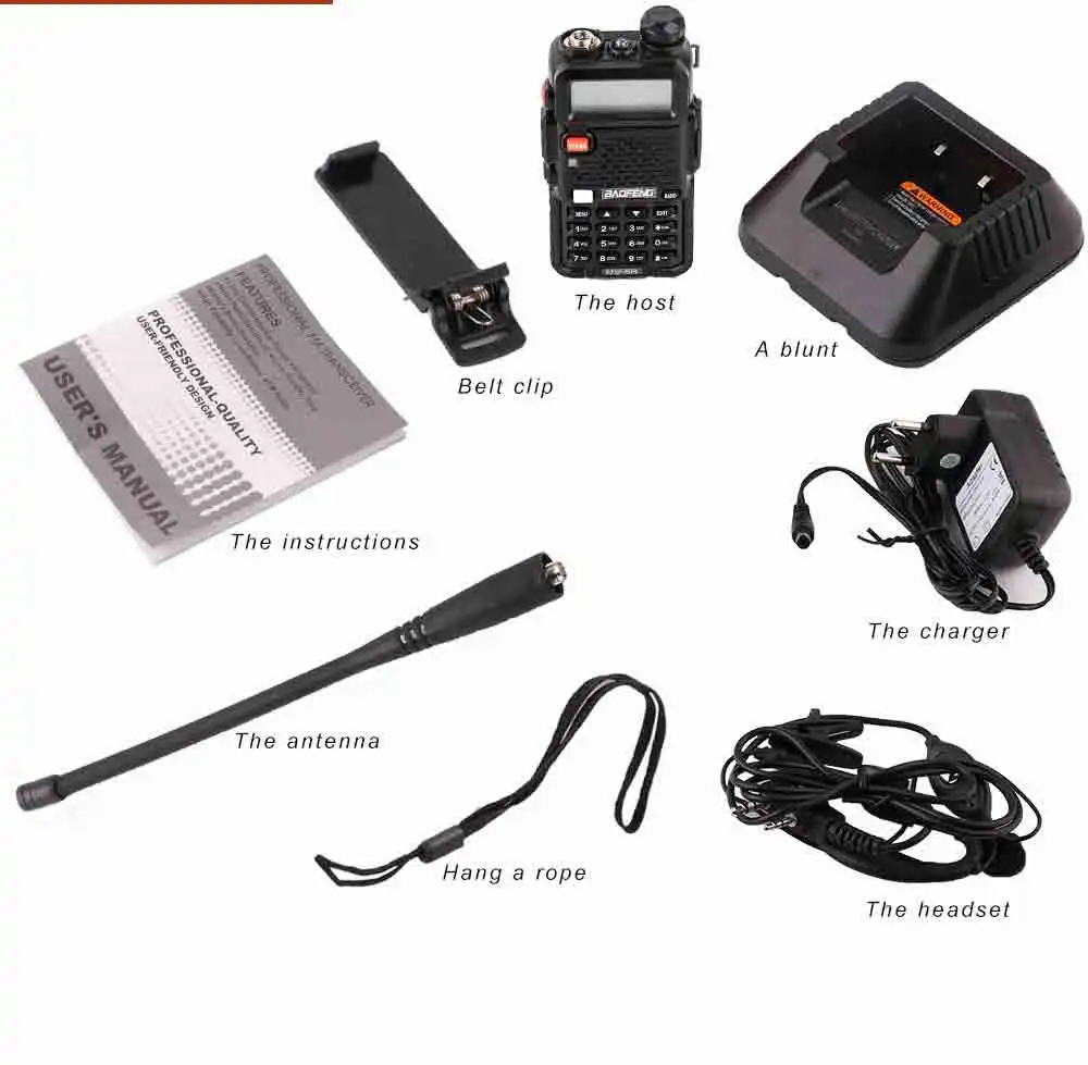 10 км Walkie Talkie UV-5R BaoFeng uv5r для охоты 136-174 МГц 400-520 МГц vhf uhf мобильное радио двухдиапазонное радио cb baofeng uv 5r