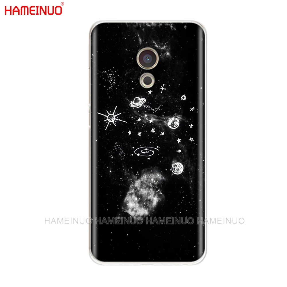 HAMEINUO Space Love солнце и луна звезда рисунок чехол для телефона для Meizu M6 M5 M5S M2 M3 M3S MX4 MX5 MX6 PRO 6 5 U10 U20 note plus - Цвет: 42824