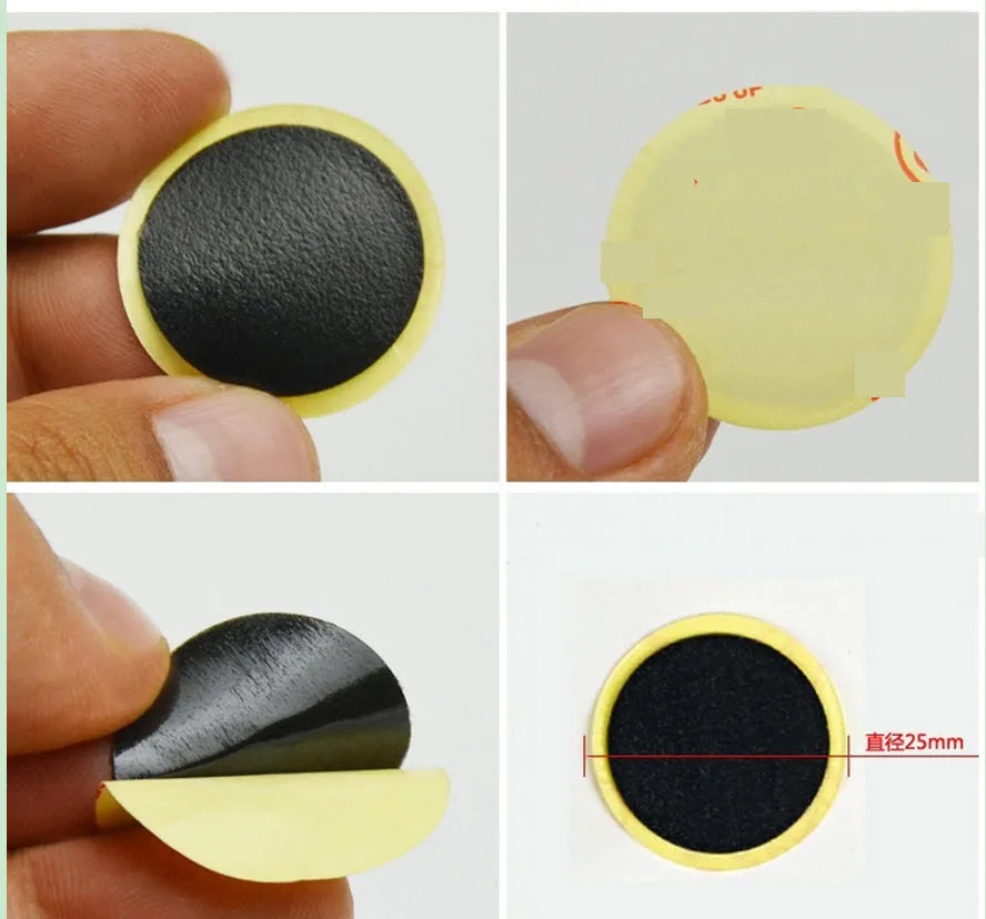 Комплект для ремонта дорожных велосипедных шин пластырь колес безклеевой