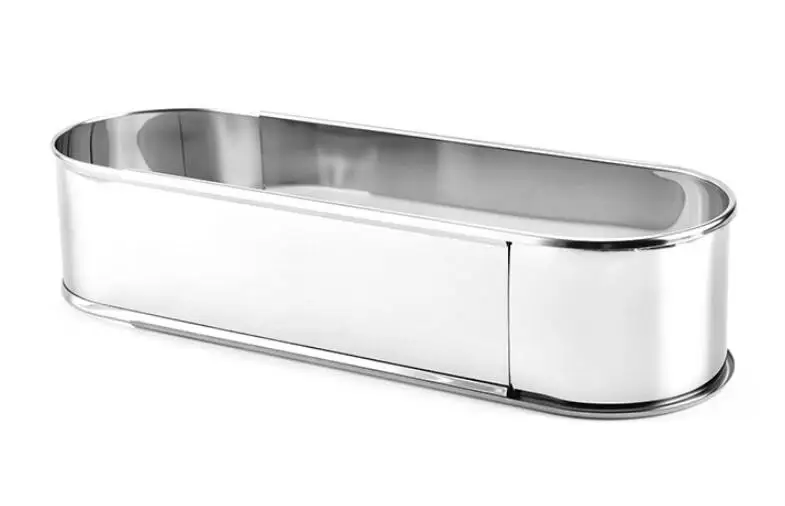 1 шт. выдвижной Нержавеющая сталь овальной мусс кольцо инструмент для выпечки