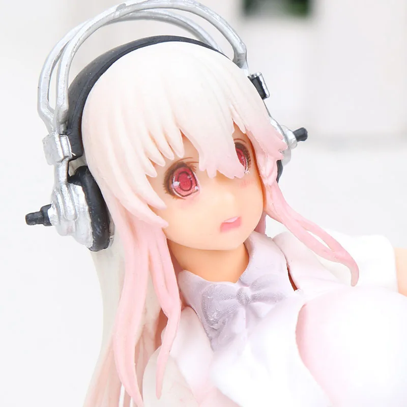 Супер купальный костюм Sonico lying Ver. ПВХ фигурка Коллекционная модель SuperSonico игрушки для взрослых Аниме Фигурка Горячая Девочка Кукла