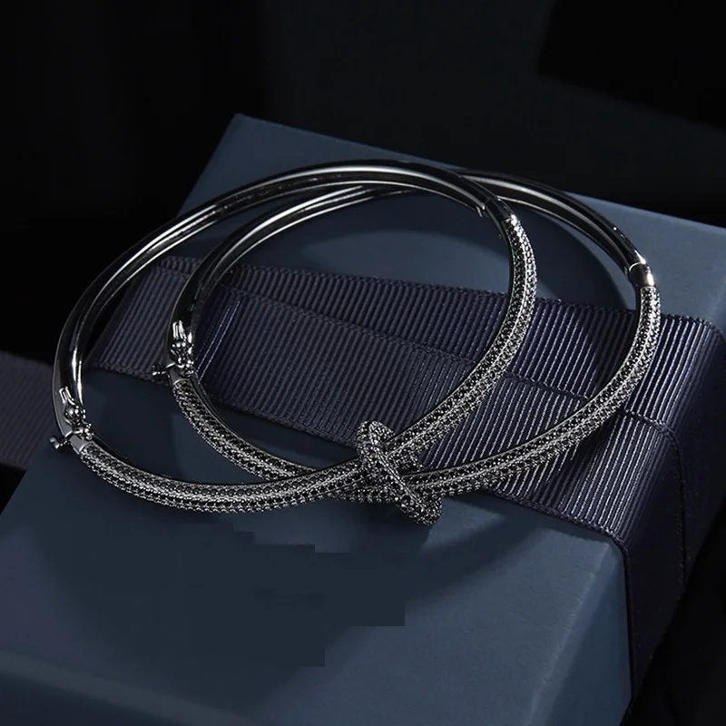 Женский Штабелируемый Круглый браслет YP1161 роскошное ювелирное изделие из