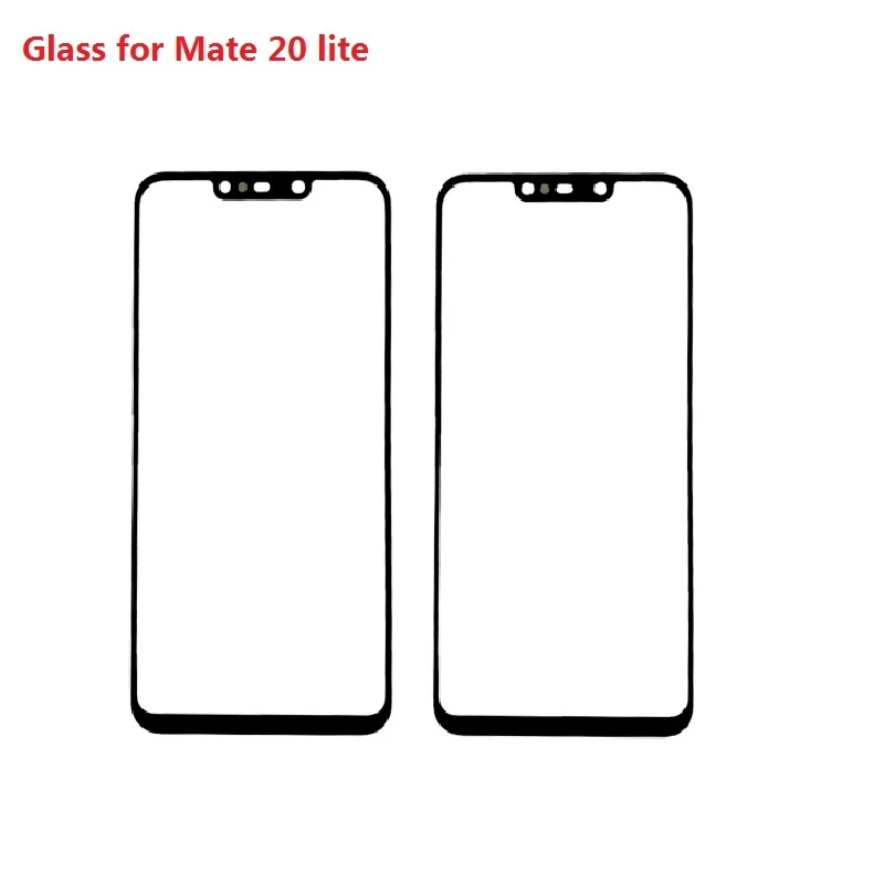 Внешнее стекло для сенсорного экрана 5 шт./2 шт. Huawei Honor 8X Mate 20 Lite 20X Nova 4 Y9 2019