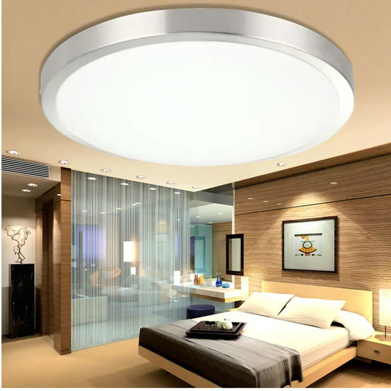 GLW потолочный светильник 12 Вт Светодиодный Акриловая алюминиевая рамка кромка