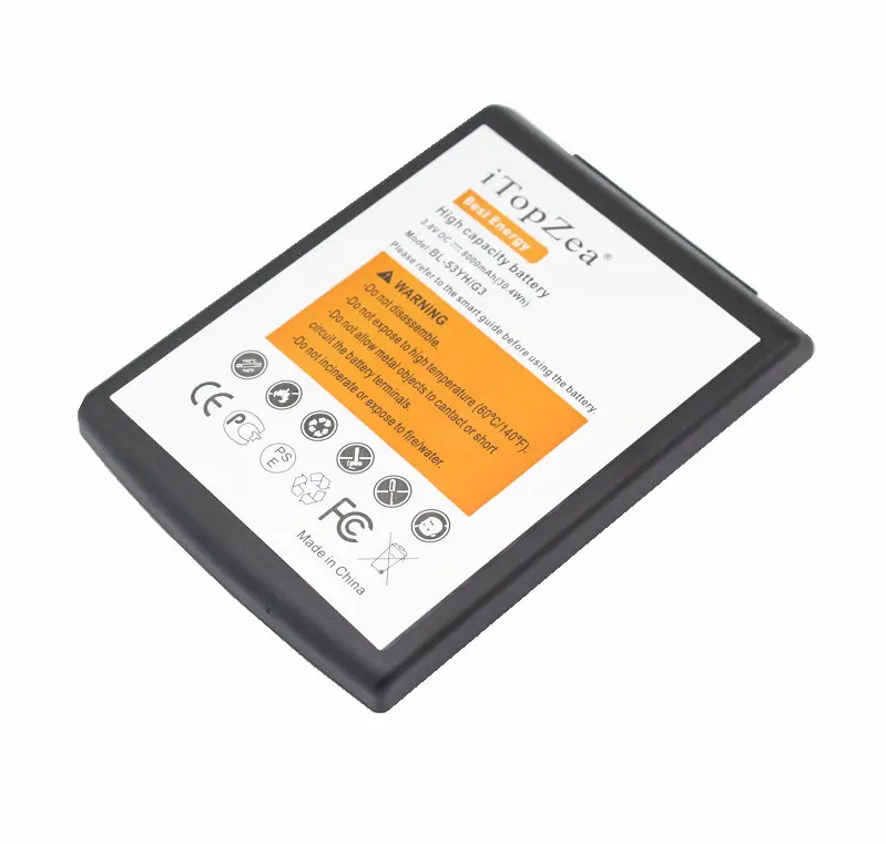ITopZea 2x8000mAh BL 53YH Аккумулятор для LG G3 D855 D858 D859 F400 F460 D830 D850 D851 VS985 LS990 расширенный